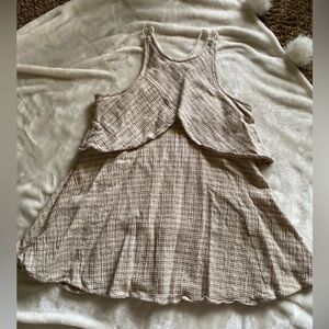 Free People Cream Dress